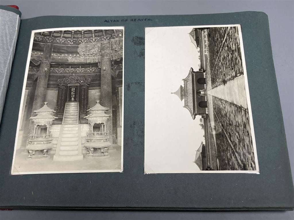 China, Japan and S.E Asia, early 20th century - an album of postcards, including views of the Imperial Summer Palace, and loose postcar